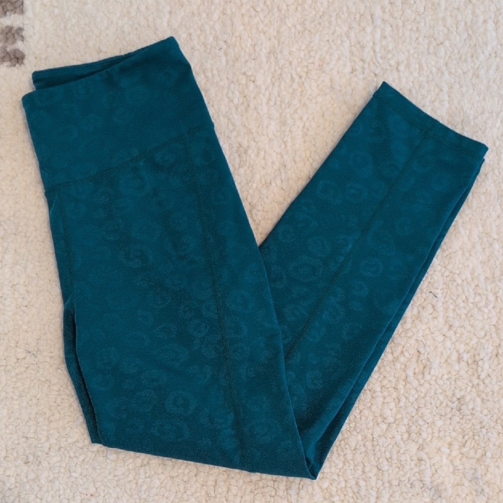 Lilly Pulitzer Green  Weekender Leggings Smooth Stretchy Fit